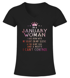 I'M A JANUARY WOMEN T-SHIRT