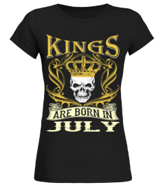 Kings Are Born In July Tshirt
