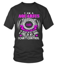 1 Tierkreis Zodiac tee Aquarius February