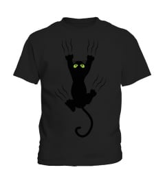 Cat-graving-with-claws Cat Lover Tshirt.