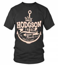 HODGSON THINGS