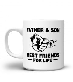 Father and Son Best Friends For Life Mug - Father and Son Coffee Mug - Father and Son Gift