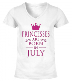 Princesses born in July Birthday T-Shirt