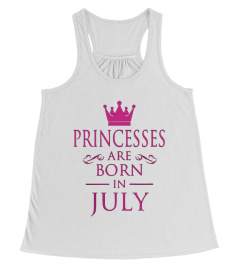 Princesses born in July Birthday T-Shirt