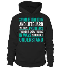 Swimming Instructor And Lifeguard We Solve Problems