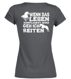 Pferd - Wenn das leben kompliziert wird geh ich reiten