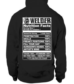 Welder - Nutrition Facts