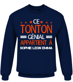 CE TONTON GÉNIAL APPARTIENT À TSHIRT PERSONNALISÉ