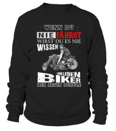 Lang Leben Biker Der Alten Schule Tee