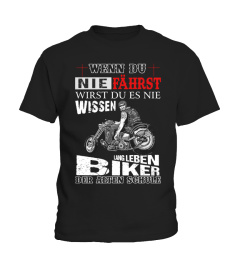 Lang Leben Biker Der Alten Schule Tee