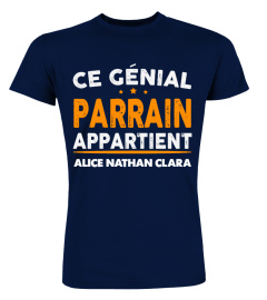 CE GÉNIAL PARRAIN TSHIRT PERSONNALISÉ