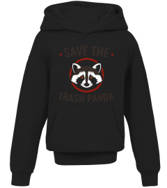 Funny Save The Trash Panda Raccoon Animal TShirt