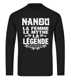 NANOU LA FEMME LE MYTHE LA LEGENDE T-SHIRT