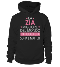 LA ZIA MIGLIORE DEL MONDO CHIEDETE A TSHIRT PERSONALIZZATO