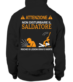 ATTENZIONE, NON DISTURBARE IL SALDATORE