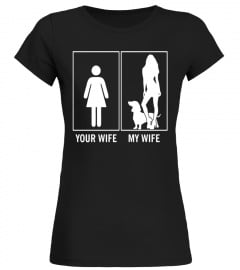 Your Wife My Wife Funny Dachshund T-Shirt Gift for Dog Lover