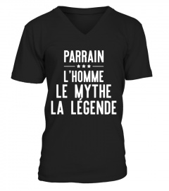 ✪ Parrain l'homme le mythe la légende t-shirt parrain ✪
