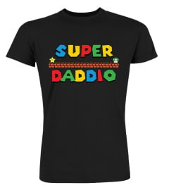 Funny Super Daddio Shirt Fathers Day