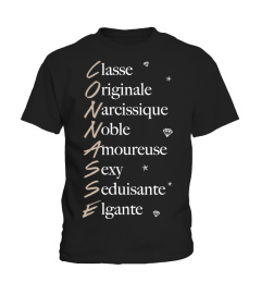 T-Shirt Connasse Drole Humour Femme