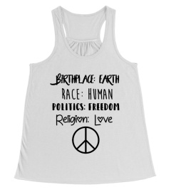 Birthplace Earth Race Human Tee Shirt