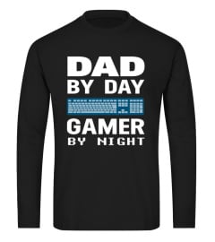 Mens Dad By Day Gamer By Night