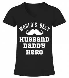 World's Best Husband Daddy Hero Shirt Fathers Day Gift Dad - Limited Edition