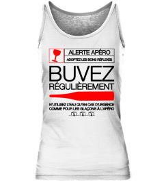 ✪ Alerte apéro t-shirt humour apéro ✪