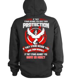 TEAM VALOR - SHOW NO MERCY (BACK)