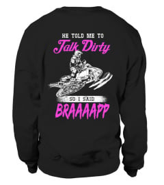 Talk Dirty Braaap - Snowmobile T-shirt