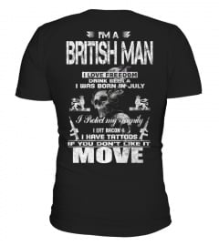I'M A BRITISH MAN - JULY