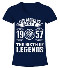 60Y - LIFE BEGINS AT SIXTY 1957 THE BIRTH OF LEGENDS