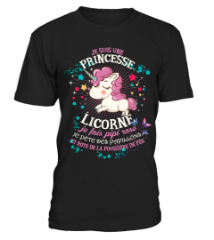 Je suis une princesse licorne je fais pipi rose je pète des papillons et rote de la poussière de fée | Cadeau T-Collector®