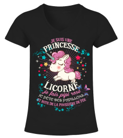 Je suis une princesse licorne je fais pipi rose je pète des papillons et rote de la poussière de fée | Cadeau T-Collector®