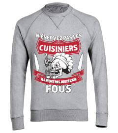 N'énervez pas les cuisiniers!