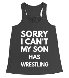 my son has wrestling