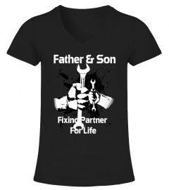 Father Son Shirts Fixing Partner T-Shirt