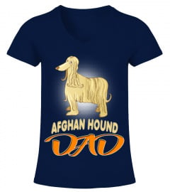 Purebred Afghan Hound Dad Dog