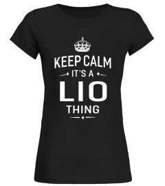 Keep Calm It's Lio Thing Funny Gifts Name T-Shirt Men