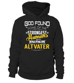 ALTVATER - Strongest Humans Name Shirts