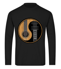 Guitar Yin Yang Bass Electric Guitar T Shirt