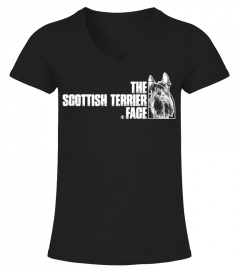 The Scottish Terrier Face Tshirt Tee Hoodie