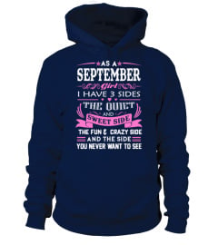 AS A SEPTEMBER GIRL. I HAVE THREE SIDES