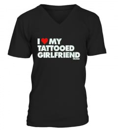  I Love My Tattooed Girlfriend T shirt Vintage Distressed