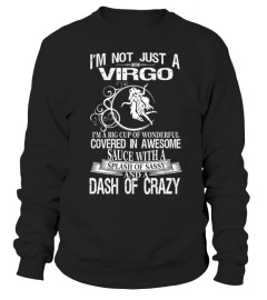 Virgo Splash Of Sassy And A Dash Of Crazy  T shirt