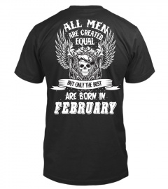 Born in February Men T-Shirt