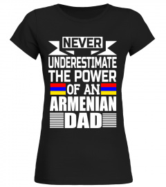 Mens Storecastle: Armenian Dad Father's Day Armenia Flag T-Shirt