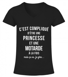 t shirt femme princesse Motarde