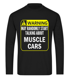 Warning Sign Muscle Cars Shirt Car Enthusiast Car Guy Gift