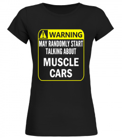 Warning Sign Muscle Cars Shirt Car Enthusiast Car Guy Gift