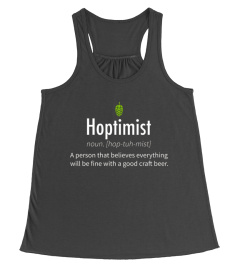 Hoptimist T-Shirt for Craft Beer